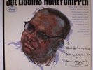 JOE LIGGINS: Honeydripper LP (Mono WLP, autographed on laminated cover sl cw)