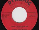 ROKY ERICKSON Don't Slander Me RARE M- punk 7