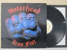 MOTORHEAD- Iron Fist LP (1982 UK Bronze A2/B3 Vinyl) + Inner Lemmy NWOBHM
