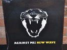 AGAINST ME  - New Wave, Ltd YELLOW/BLACK SPLIT COLORED VINYL LP New & Sealed