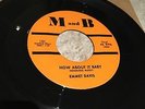 Rare Rockabilly 45 Emmet Davis - How About It Baby