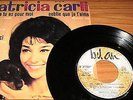 PATRICIA CARLI Non A Jamais Sans Toi/Ce Que Tu Es Pour Moi 45 EP 7