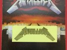 Metallica-Master Of Puppets 1989 KOREA ORIGINAL PRESS LP INSERT RARE STICKER