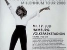 TURNER, TINA - 2000 - Konzertplakat - Millenium - Tourposter - Hamburg