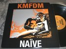 KMFDM Naive VINYL LP promo album 1990 record WAX TRAX 7148 1st US Pressing NM/EX