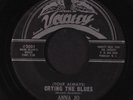 ANNA JO: Love Diet / Crying The Blues 45 (obscure Teen, sl warp dnap) Oldies