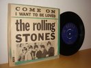 Rare Danish Green PS Rolling Stones EX Come On / I want to be loved label 1