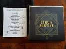 Circa Survive The Amulet Vinyl LE VIP Screen printed Fall 17 Plus Signed Setlist