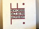 Movement by New Order 1981 Vinyl Factory Records 1st Press