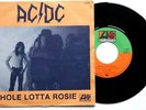 EX/EX AC/DC WHOLE LOTTA ROSIE / DOG EAT DOG 7