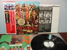 BEATLES Sgt Pepper's Lonely Hearts Club Band Audiophile Japan obi insert CUTOUTS