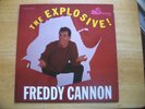 FREDDY CANNON   THE EXPLOSIVE   SWAN  502   1960   33 1/3  LP. RECORD