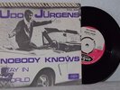 UDO JURGENS Stay In My World super RARE Danish 45 in ENGLISH Nobody Knows 7'' PS