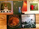 RUSH 5 VINTAGE VINYL RECORDS INCL. PERMANENT WAVES