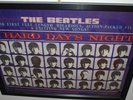 THE BEATLES A HARD DAY'S NIGHT (1964)  Original UK Quad Film Poster