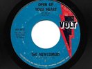 THE NEWCOMERS 45RPM '69 VOLT OPEN UP YOUR HEART NORTHERN SOUL VG++ VINYL