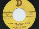 Hear- Rare Country 45- George Strait - Ace In The Hole - I Just Can't Go On- 