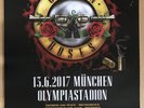 GUNS N ROSES  2017  MÜNCHEN -- orig.Concert Poster - Konzert Plakat A1 xx