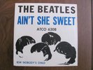The Beatles - Ain't She Sweet/Nobody's Child (Record and Sleeve; Atco 45-6308)