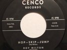 ORIGINAL Roy Milton, Hop-Skip-Jump 45, black rocker RNB