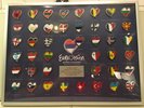 Eurovision 2008 Pin Frame 38/250