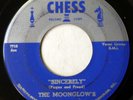 The MOONGLOWS 45 Sincerely/Tempting CHESS doo wop VG+ ws1056