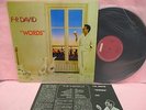 JAPAN LP F.R. DAVID WORDS P-11311 WARNER PIONEER INSERT VINYL
