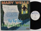MARY WELLS Bye Bye Baby/I Don't Want To Take A Chance MOTOWN LP mono