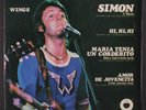 PAUL MCCARTNEY & WINGS: Simon C Moon Ep 45 (Mexico, 4 song EP, strong VG disc,