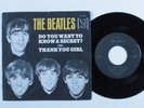 Rock 45 BEATLES Do You Want To Know A Secret? VEE-JAY picture sleeve