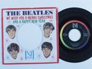 Rock 45 EP BEATLES We Wish You A Merry Christmas & VEE-JAY picture sleeve