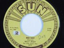 Rockabilly 45 BILLY RILEY Red Hot SUN HEAR