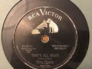Elvis Presley RCA 20-6380 That’s All Right VG.  78 RPM
