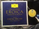 DGG 138 038 RED STEREO TULIPS - BEETHOVEN SYMPHONY #3, - FRICSAY ED1 LP 1961 VG+