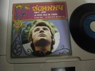 45t JOHNNY HALLYDAY EP HEY JOE POCHETTE PAPIER GRANULE  LABEL BLEU