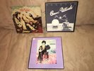 Very rare Donovan folk vinyl LP records including HMS and Cosmic Wheels + poster