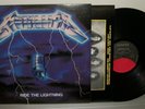 METALLICA  Ride The Lightning   Elektra 60396  1984  LP  EX.