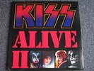KISS-Alive II LP-2 LPs-Hot Stamped Gold-1977 USA-All Inserts-Sign by Ace Frehley