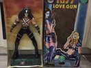 KISS PETER CRISS LOVE GUN LIMITED EDITION LARGE TALL FIGURE ON STAND FUN 4 ALL
