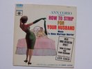 Ann Corio, Sonny Lester & His Orchestra - How To Strip For Your Husband Vinyl LP