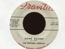 THE RHYTHM ADDICTS Oomp Boomp The Thrill on Frantic Rockabilly R&B 45 Hear
