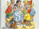 45 tours Livre Disque  BLANCHE NEIGE  illustration GERMAINE BOURET