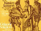 SAINT-SAENS Piano Concerto 2 SCHUMANN Carnaval GRIGORY SOKOLOV Eurodisc 80557