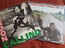 The Clash, LONDON CALLING & COMBAT ROCK LP, VG