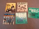 5 Beatles Picture Cover Sleeves for 45 rpms only NO records
