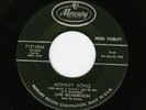 ROCKABILLY 45 ( 1958 ) - JAPE RICHARDSON ( BIG BOPPER ) - MONKEY SONG - MERCURY