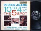 PEPPER ADAMS 10 To 4 At The 5-Spot LP RIVERSIDE 1104 Donald Byrd Bobby Timmons