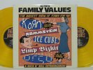Family Values Tour '98 - 2LP 1998 Yellow Vinyl Korn Ice Cube LIMP BIZKIT PRIMUS
