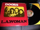 THE DOORS L.A. WOMAN round corners Elektra NM crucifix inner LOVE HER MADLY