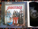 Black Sabbath, Sabotage, Orig UK NEMS LP, EX/EX+, 1/2 2/2 Matrix, 1st Press